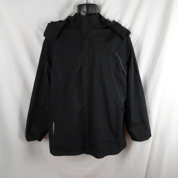 Moerdeng Men Waterproof Breathable Zip up Jacket Size L - Picture 1 of 9